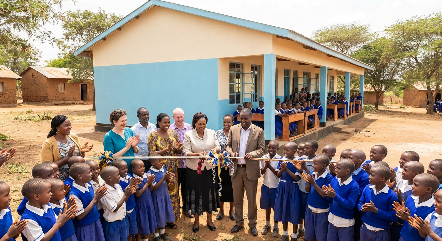 New Classroom Block Opens at Our Education Center